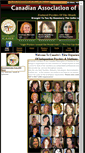 Mobile Screenshot of canadianassociationofpsychics.com